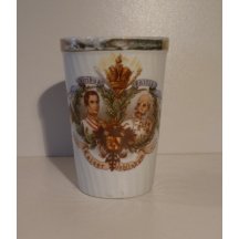 Pohárek s portréty Franz Josefa I.