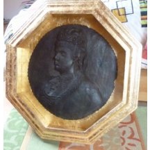 Woodcarving - Empress Elisabet 55cm