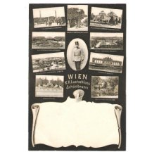 Emperor Franz Joseph and monuments of Vienna