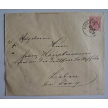 Austria - Stationery + 2 Kreuzer mark stamped 3 Kreuzer