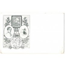 Portraits of Franz Joseph , Czech crown , Czech lion , rare kind