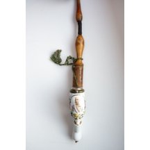 Fajfka s portrétem císaře Františka Josefa / mimořádně zachovalý stav 