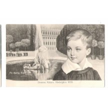 Our youth emperor , 1835 , Franz Joseph I. by the fountain 