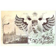 Emperor Franz Joseph and look at city