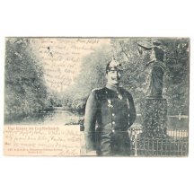 Emperor Wilhelm near monument