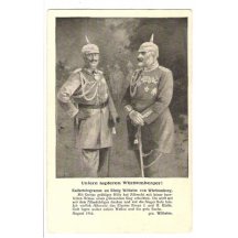 Emperor Wilhelm and his general