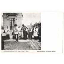 Consecration ceremony of bridge - Prague