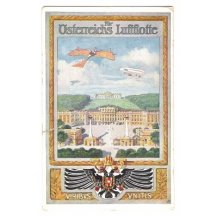 Postcard - propagation of aviation