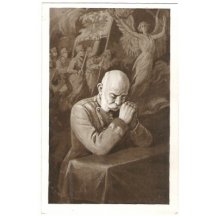 František Josef prosí a modlí se