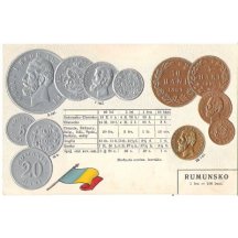 Rumunsko - jiná sestava mincí