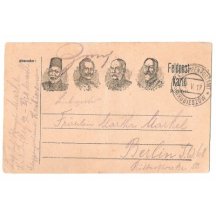 Four portraits of monarchs , next variant