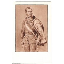 František Josef v maďarské uniformě