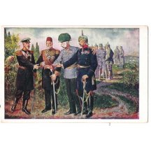 Čtyřdohoda- Franz Josef, Wilhelm, turecký sultán a bulharský král