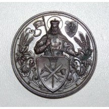 Medaile - udělovaná na Všeobecné výstavě v Praze 1891