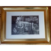 Franz Josef on the death bed Elisabet