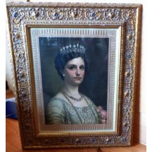 Zita - embroidered picture