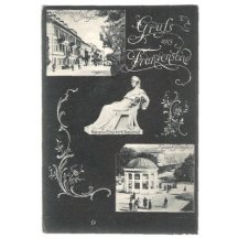 Sculpture of sitting Elisabeth