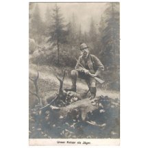 Franz Joseph and trophy deer