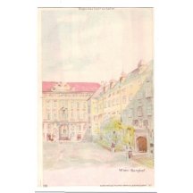 Painted picture of part of Wien 