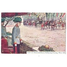 Ferdinand and Franz Josef , celebration in Vienna , in 1908