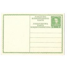 Pohlednice s poštovní známkou, na které je Franz Josef