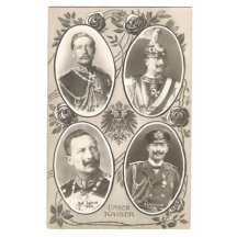 Portraits of Wilhelm II. , First World War