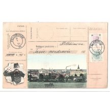 Pelhrimov - post man and stamps of Franz Joseph