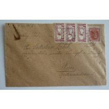 Austria - Delivered three letter marks .... interesting 