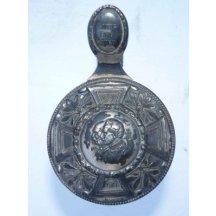 Půllitr s víkem Franz Josef a Vilém 