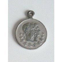 Stříbrná medaile - Upomínka na 25 let trvání sňatku