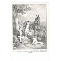 Emperor Franz Joseph I. on horse