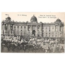 Hofburg - Wien / Franz Josef v gala kočáru