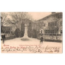 Busta na podstavci, Franz Joseph, Vídeň