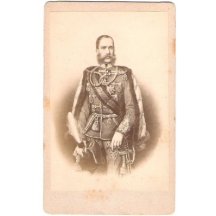 František Josef v maďarské uniformě