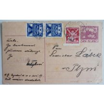 Czechoslovakia stationery 