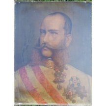 Obraz císaře na plátně