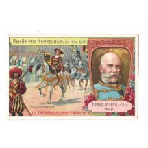 Card - Franz Joseph and parade
