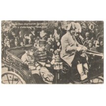 V kočáru jedou císař Franz Josef a Carl Franz Josef