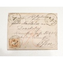 Letter valued with 15 Kr