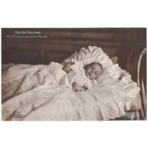 Karl Franz Joseph I. still in infancy