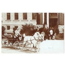 Císař Franz Josef na návštěvě