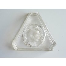 Popelník s portrétem císaře Františka Josefa I.