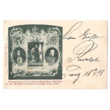 Speciální verze trojportrétu císaře Franz Josefa I.