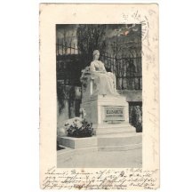 Socha sedící Elisabeth na trůnu, Salzburg