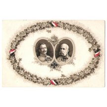 Franz Josef, Wilhelm a oválná dekorace