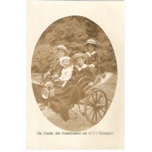 Imperial couple kids on playground 