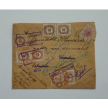 Letter with multiple excess postage