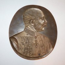 Portrét císaře Franz Josefa I.- pro výrobu voskových odlitků
