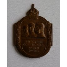 Památeční plaketa na našeho císaře Františka Josefa