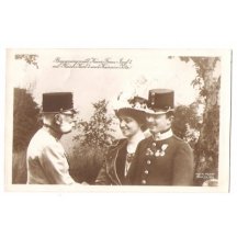 Setkání: Císař Franz Josef I, Karl I. a císařovna Zita